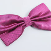MAGENTA TEXTURED BOW TIE
